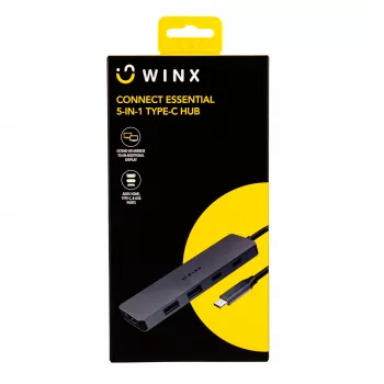 WINX CONNECT Essential 5-in-1 Type-C centrmezgls