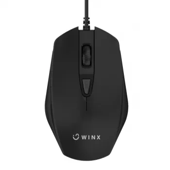 WINX DO ESSENTIAL vadu pele - 1000 DPI optiskā, USB, abpusēja, melna