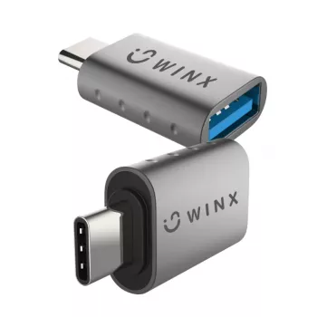 WINX LINK Simple Type-C uz USB adapteru komplekts (2 gab.)