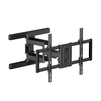 WINX MOUNT Ultra pilnās kustības TV kronšteins 32–70 collu ekrāniem, 40 kg slodze, divu roku, VESA 200x200–600x400, pagrieziens ±60°, slīpums +5°/-15°