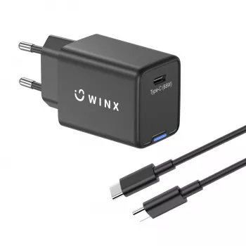 WINX POWER Pro Type-C 65W GaN sienas lādētājs