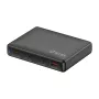 WINX POWER Ultra 140W GaN galda lādētājs - 2x USB-C PD 100W + USB-A QC 22.5W, melns