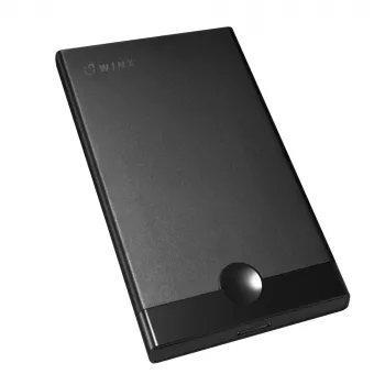 WINX STORE Fast 2,5 collu USB 3.2 Gen 1 SATA HDD/SSD ārējais korpuss, bez skrūvēm, melns