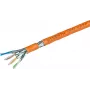 Wirewin VKW SFTP K7 LSOH3 1000SXB Cat.7 S/FTP tīkla kabelis, 1000 m, oranžs, LSOH3 apvalks, cietais varš, 23 AWG, 600 MHz, 10 Gbps