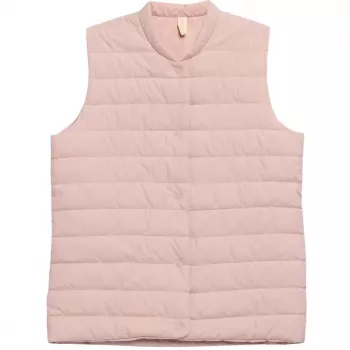 Sieviešu gaiši rozā pildīta veste Outhorn HOL22 KUDP600 56S, S izmērs