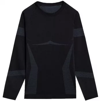 Sieviešu termoaktīvs džemperis 4F F113 Deep Black M/L