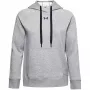 Sieviešu Under Armour Rival Fleece HB kapuce Mod Gray Light Heather