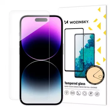 Wozinsky 9H rūdītā stikla ekrāna aizsargstikls Apple iPhone 15 Plus, caurspīdīgs