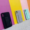 Wozinsky Samsung Galaxy S22 Plus futlāris ar statīvu, sarkanā krāsā