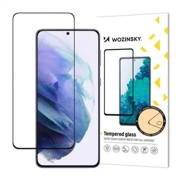 Wozinsky Samsung Galaxy S22 Plus rūdītais stikls pilnam ekrānam – 9H, 0,33 mm, 2.5D, oleofobs, bez burbuļiem, saderīgs ar ultraskaņas pirkstu nospiedumu sensoru