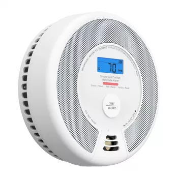 X-SENSE SC07-WX viedais Wi-Fi dūmu un oglekļa monoksīda detektors ar 10 gadu iebūvētu bateriju