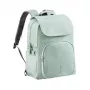 XD Design Soft Daypack Mint 15L Pārstrādāta PET pretzagšanas mugursoma klēpjdatoram ar USB portu un RFID aizsardzību
