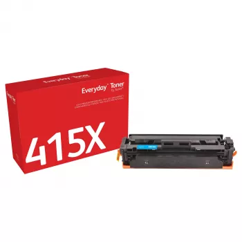 Xerox Everyday lielas ietilpības ciano tonera kasetne HP 415X (W2031X) - 006R04189