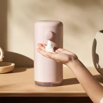 Xiaomi Automātiskais ziepju dozators - rozā (Colour Edition) | Bezkontakta putu ziepju dozators