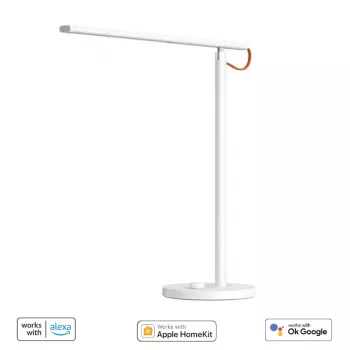 Xiaomi LED Desk Lamp 1S viedā galda lampa ar Apple HomeKit, Alexa, Google Assistant, 520 lm, 2700-6500K, Ra90
