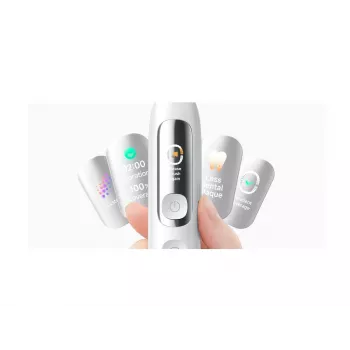 Xiaomi Mijia Smart Servo-Oscillation Electric Toothbrush Pro White – Sonic, 39,600 Vibrations/min, Bluetooth, IPX7, Bezvadu uzlāde, EU