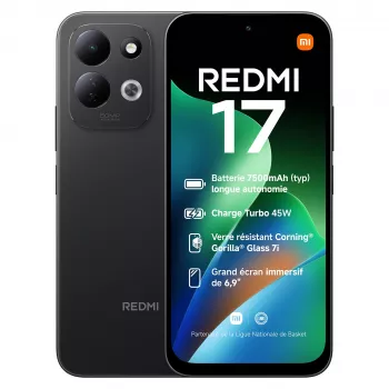 Xiaomi Redmi 17 4G viedtālrunis (melns)