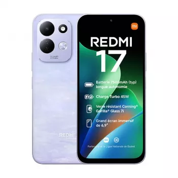 Xiaomi Redmi 17 4GB RAM 128GB atmiņa Dual SIM 4G LTE Lavender Purple NFC Android viedtālrunis