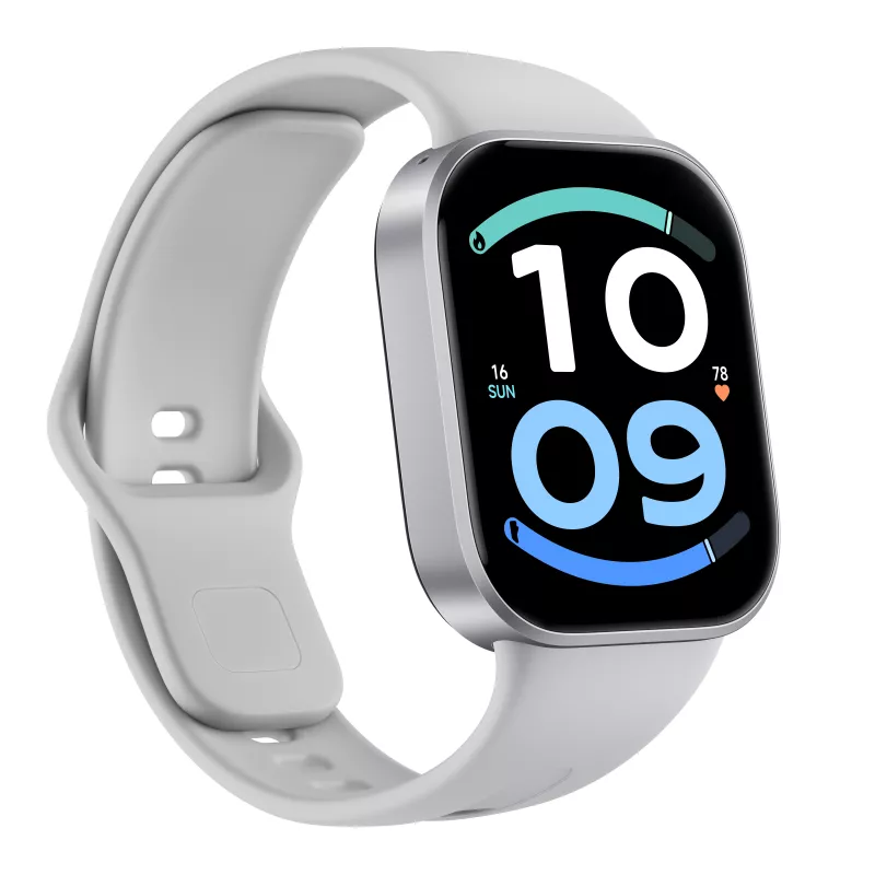 Xiaomi Redmi Watch 6 Active Matte Silver viedpulkstenis ar AMOLED displeju, GPS, Bluetooth zvanīšanu un 14 dienu bateriju
