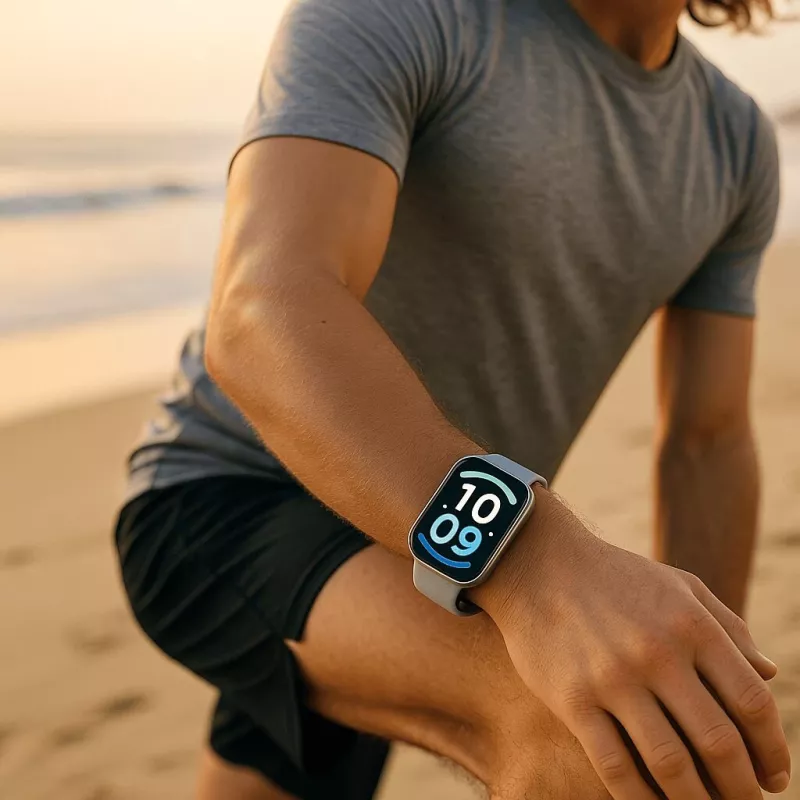 Xiaomi Redmi Watch 6 Active Matte Silver viedpulkstenis ar AMOLED displeju, GPS, Bluetooth zvanīšanu un 14 dienu bateriju