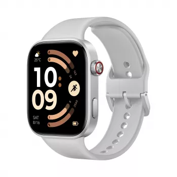 Xiaomi REDMI Watch 6 viedpulkstenis ar GPS AMOLED 2,07 collu ūdensizturīgs sudrabpelēks