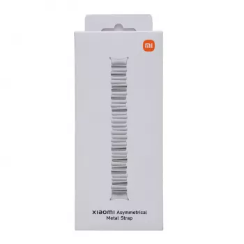 Xiaomi Smart Band 10 Asimetriskā metāla siksniņa – Sudraba