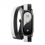 Xiaomi Smart Band 8 Divkāršā aptinuma siksniņa - melna un balta