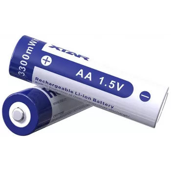 XTAR R6 AA 1.5V Li-ion 2000mAh uzlādējamās baterijas (4 gab.)
