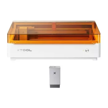 XTOOL M2 Standard 20W lāzergravētājs un griezējs ar 16MP kameru, 380x300mm darba lauku, automātisko fokusu, Wi-Fi un USB
