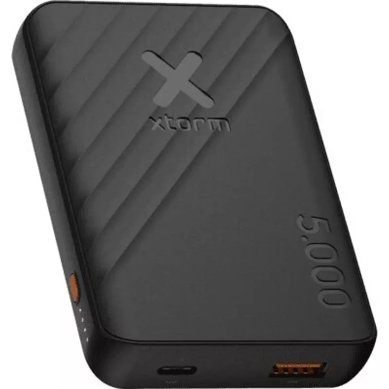 Xtorm 12W Go2 Powerbank 5,000 Ogles Melns