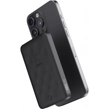 XTORM FS5 Magnetic Wireless Power Bank 5000 mAh 18,5 Wh 18W PD USB-C Midnight Black