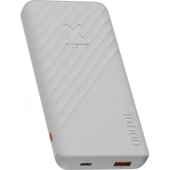 Xtorm Go2 Series Power Bank 10000 mAh 20W USB-C PD un USB-A QC 3.0 Ice White XG2E107