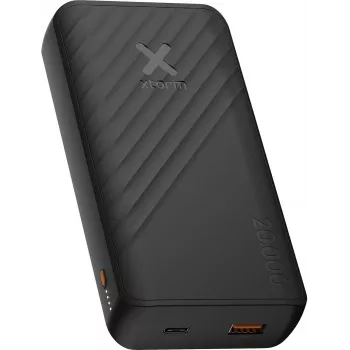 Xtorm Go2 Series portatīvais lādētājs (power bank) 20000 mAh 20W USB-C PD un USB-A QC, tumši pelēks (Charcoal Black) XG2E206