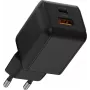 Xtorm NextGen GaN3 Ultra 70W PD sienas lādētājs USB-C un USB-A melns XECNG701