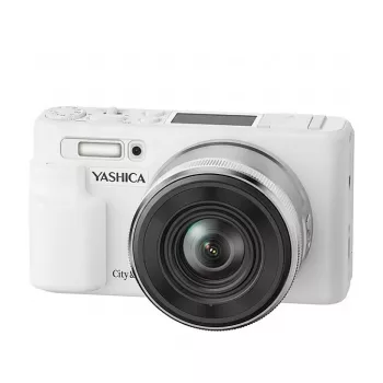 Yashica City 200 White Vienreizējās lietošanas kamera ar 27 kadriem