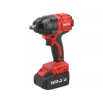 YATO bezsuku triecienuzgriežņu atslēga 18V 800Nm 2x4.0Ah