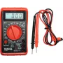 Yato YT-73080 digitālais multimetrs ar fona apgaismojumu, manuālo diapazonu, CAT II 600V