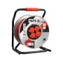Yato YT-8107 Kabeļa spole ar 4 kontaktligzdām, 40 m