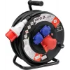 Yato YT-8120 kabeļa tītis ar 3 ligzdām, 25 m