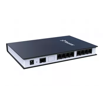 Yeastar TA800 VoIP telefona adapteris ar 8 FXS portiem, SIP, T.38 faksu un tīmekļa pārvaldību