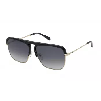 ZADIG & VOLTAIRE SZV321-60300Y Unisex Square Sunglasses Havana Brown 60mm
