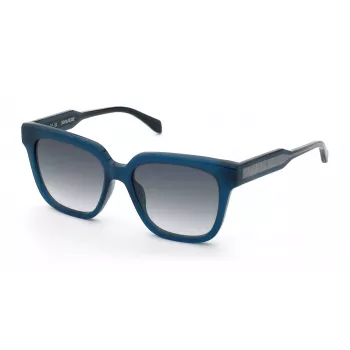 ZADIG & VOLTAIRE SZV452-530D99 Sieviešu saulesbrilles – Havana acetāta rāmis, brūnas gradienta lēcas, UV400 aizsardzība
