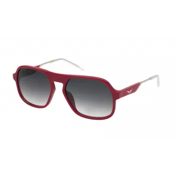 ZADIG & VOLTAIRE Sieviešu Butterfly Cat-Eye Saulesbrilles SZV365-5709FA Havana Brown Gradient 57mm