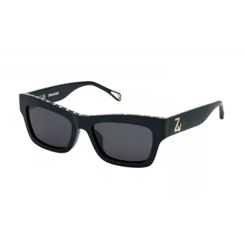 ZADIG & VOLTAIRE Sieviešu kaķacs formas saulesbrilles SZV366S53700Y Havana Brūns gradients 53mm