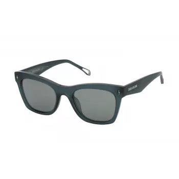 ZADIG & VOLTAIRE sieviešu saulesbrilles SZV373-53T92G Havana Acetāts Pelēks Gradients 53mm