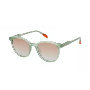 ZADIG & VOLTAIRE Sieviešu saulesbrilles SZV376516A8G - Melns acetāta rāmis, pelēkas polikarbonāta lēcas, 51mm