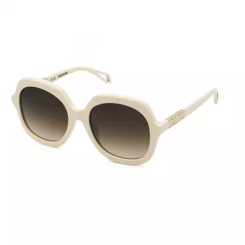 ZADIG & VOLTAIRE Sieviešu saulesbrilles SZV404-5606Y1 – Melns acetāta rāmis, pelēkas gradienta lēcas, UV400 aizsardzība