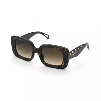 ZADIG & VOLTAIRE Sieviešu saulesbrilles SZV423-510743 – Melns acetāta rāmis, gradienti pelēkas lēcas