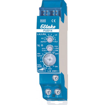 Dimmaktors Eltako FUD14 RS485, fāzes nogriešanas regulators, maks. 400 W