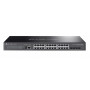 TP-Link Omada SG5428X tīkla slēdzis, pārvaldāms, L3, Gigabit Ethernet (10/100/1000), melns